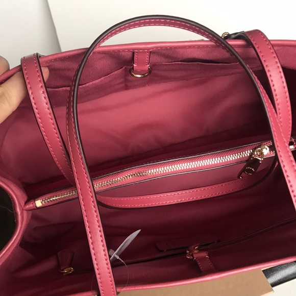 🌸🍒coach carryalldrawstring tote🍒shoulder bag - Picture 7 of 8